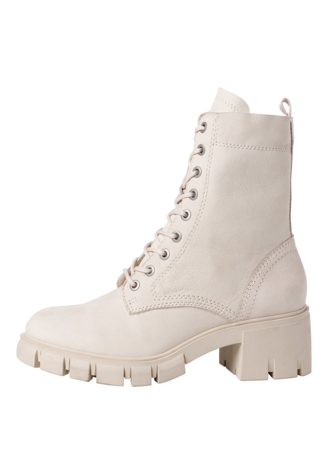 Gabour | Bottines à Lacets Exclusives Panna